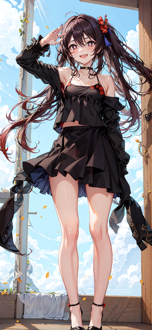 ai绘制原创高清无水印动漫美少女,打造你的个性化手机壁纸vol.14