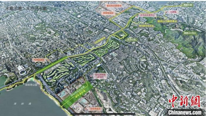 深圳制定"山海连城计划"打造"一脊一带十八廊"