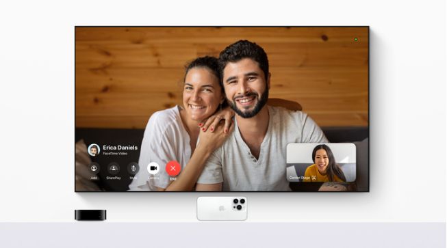 蘋果發佈 tvos 17,支持 apple tv 用戶 facetime 視頻通話