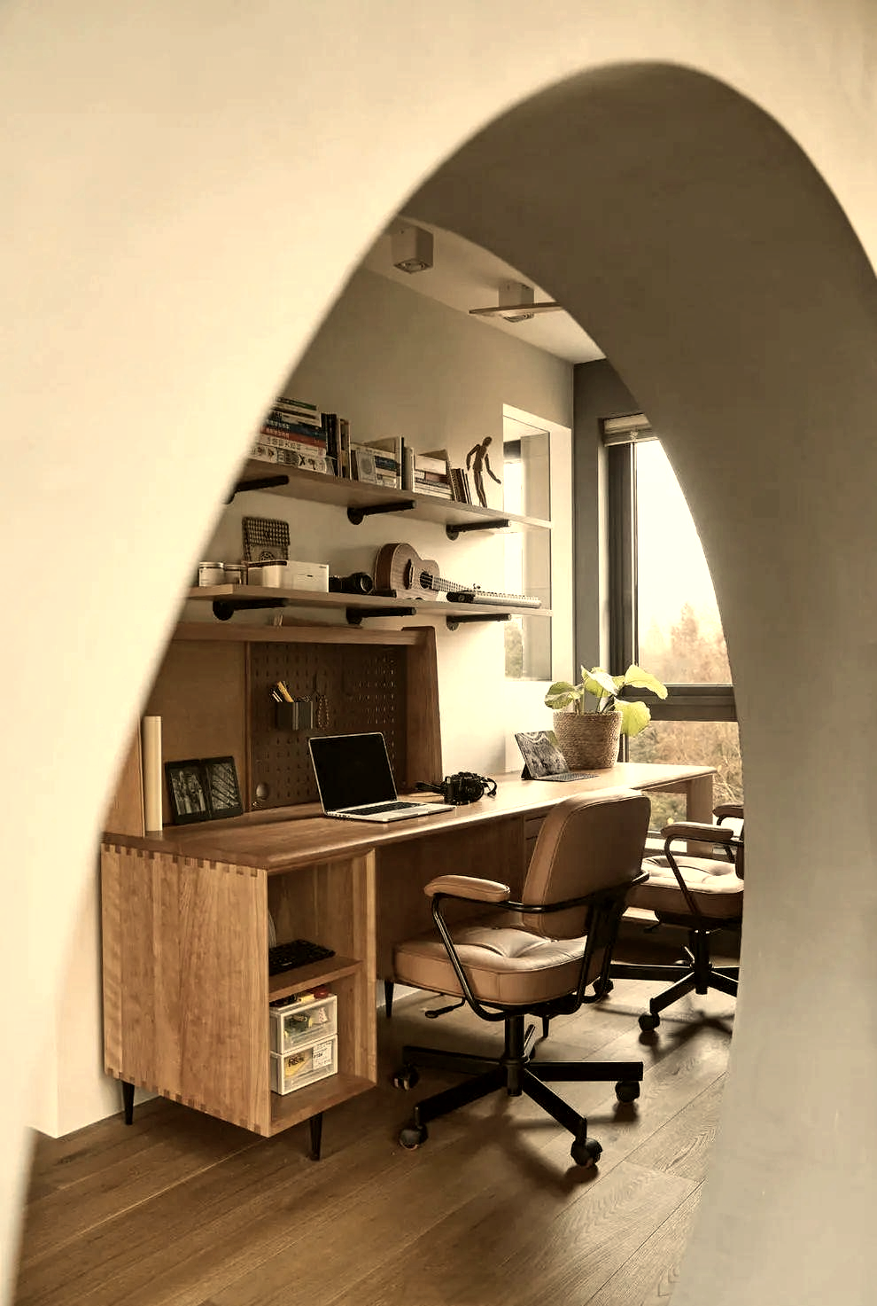 90后屋主打造独特梯形宅,享受园林式生活