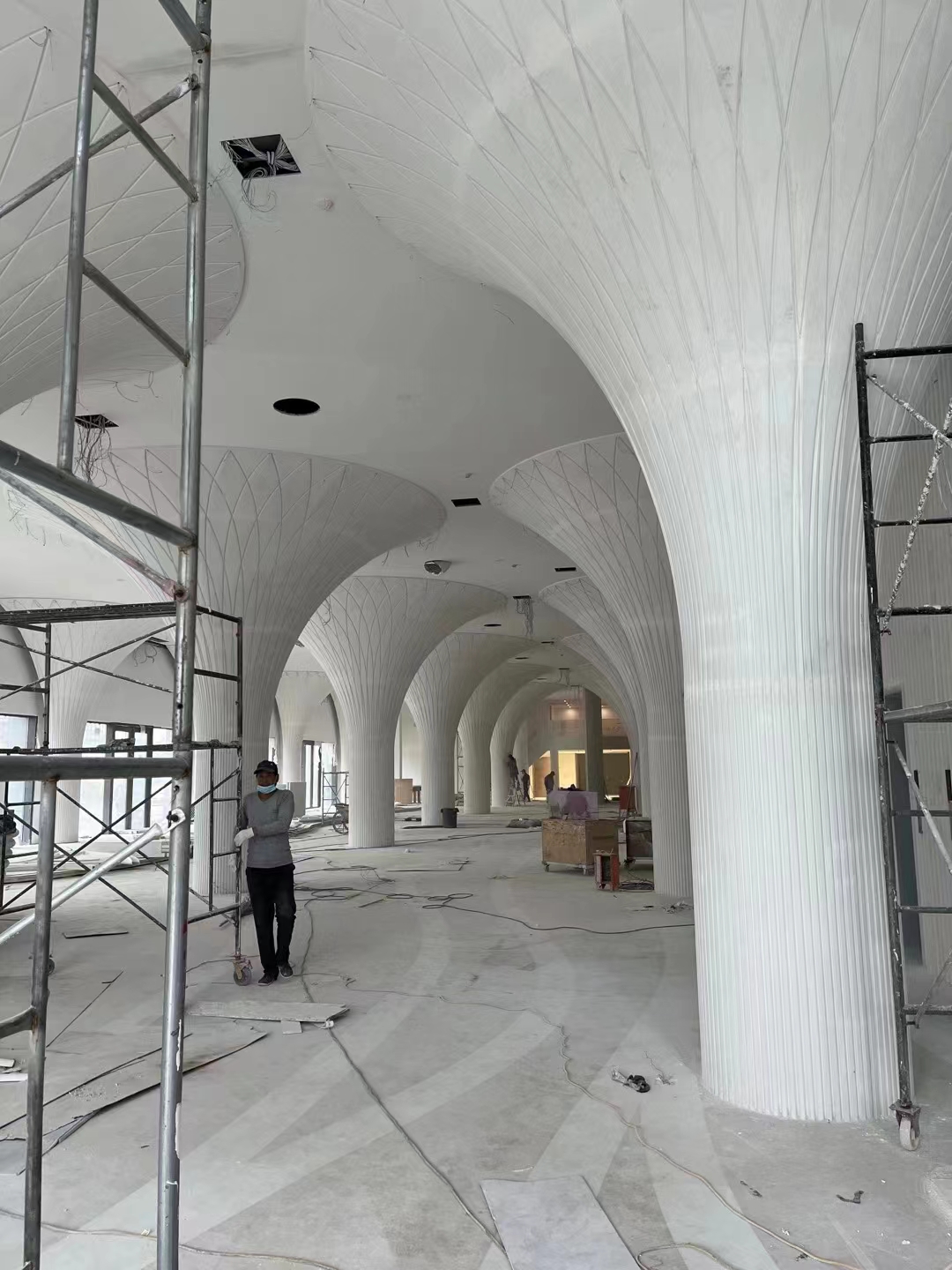 grg材料是如何打造异形空间的?