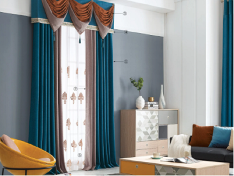 未来e家窗帘的设计贴心 制作时考虑全面