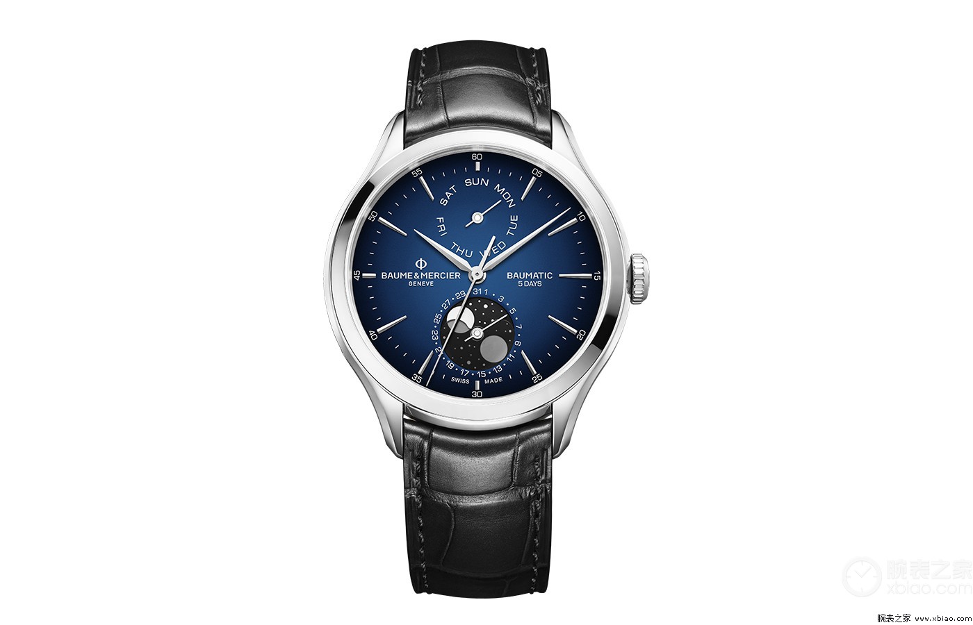 baume & mercier名士表 克里顿系列baumatic腕表全新来袭