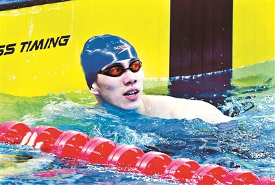 游泳奥运选拔补位赛 孙佳俊达a标