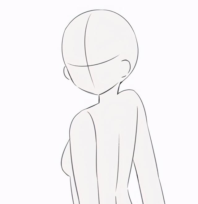 板绘|动漫背部怎么画?