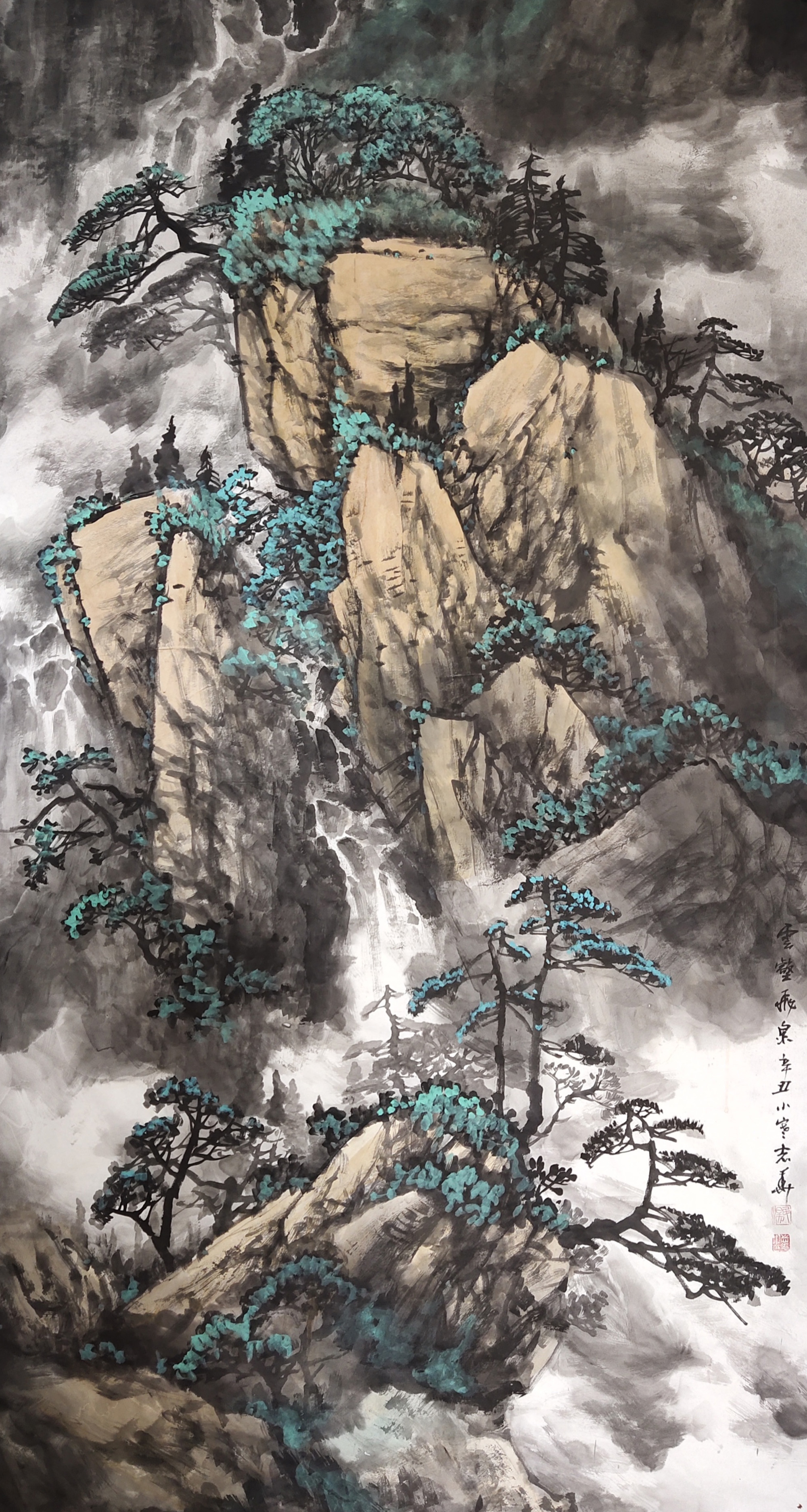 钢铁长城,佑我中华——国礼艺术家汤志华