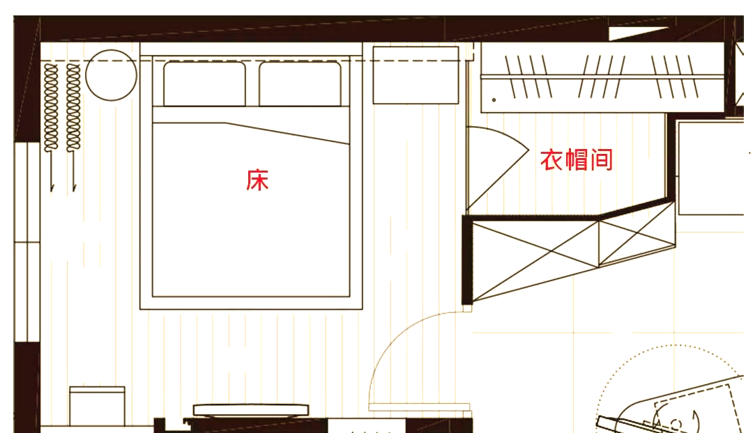 2.5㎡衣帽间的多种布局方式,让你的卧室焕发新面貌!