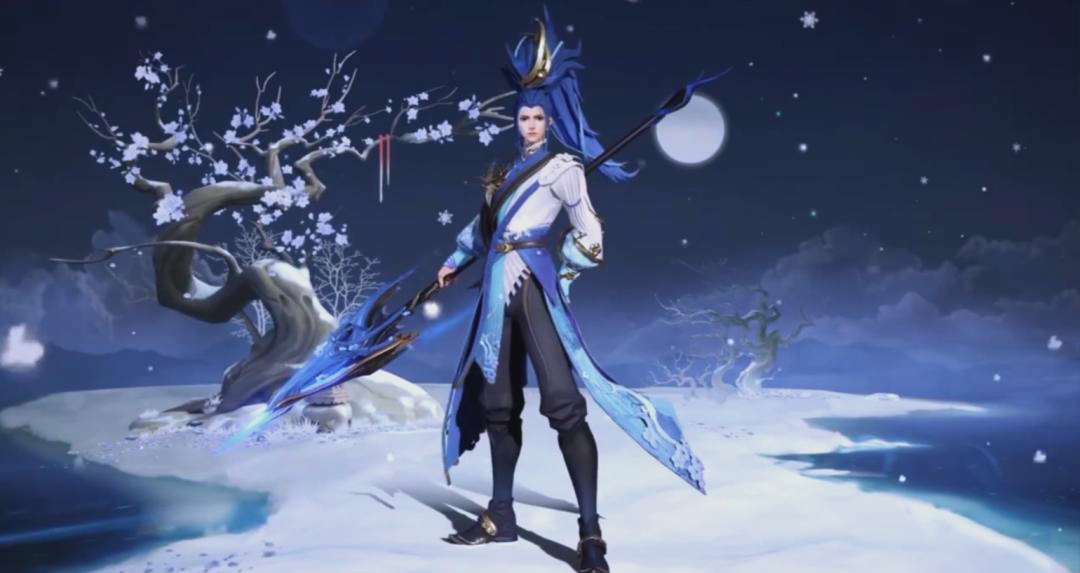 韩信新皮肤曝光,傲雪梅枪特效与海报引热议