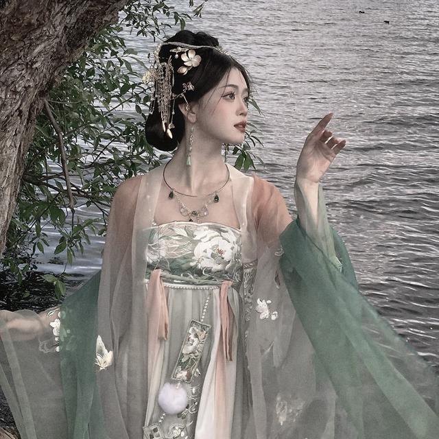 古风真人头像江南风女头