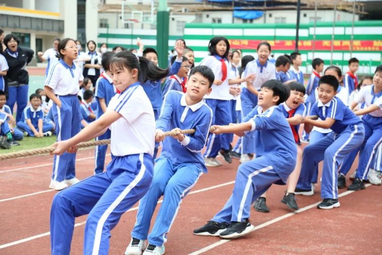 增强班级凝聚力,培养合作精神!龙珠学校举行拔河比赛和篮球比赛