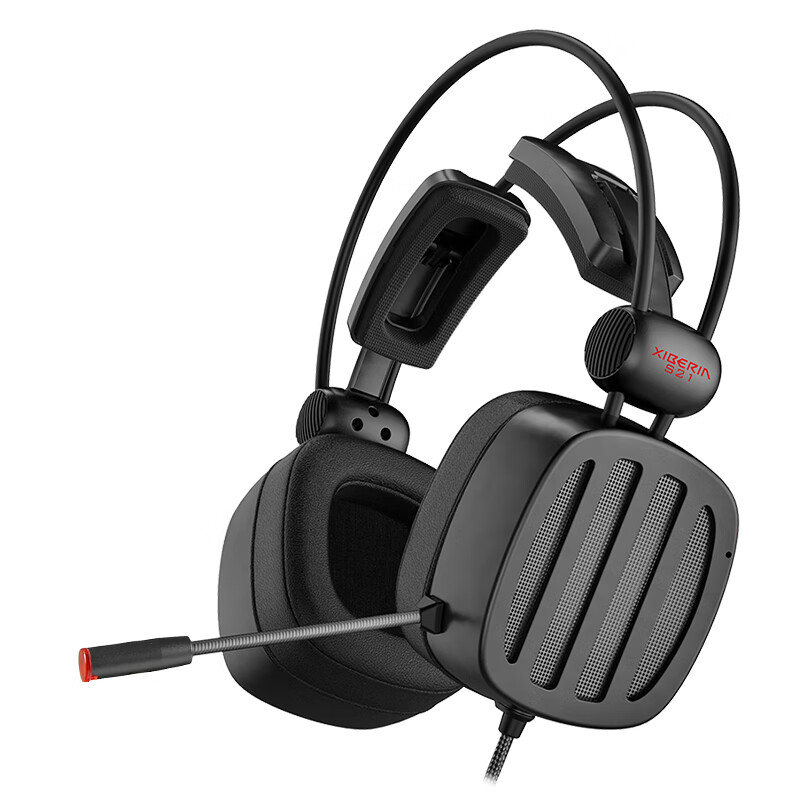 西伯利亚s21d有线耳机评测:降噪麦克风,游戏沉浸