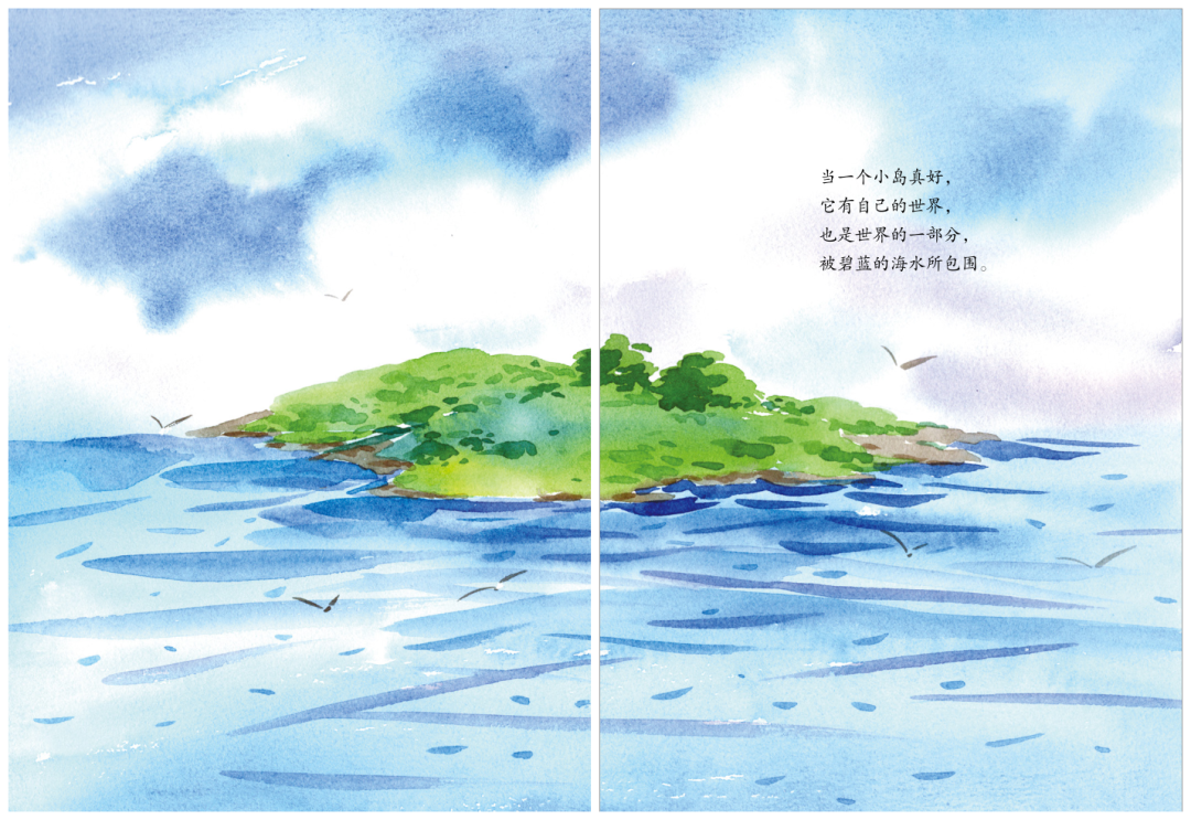 机变酷卡绘本故事——《小岛》