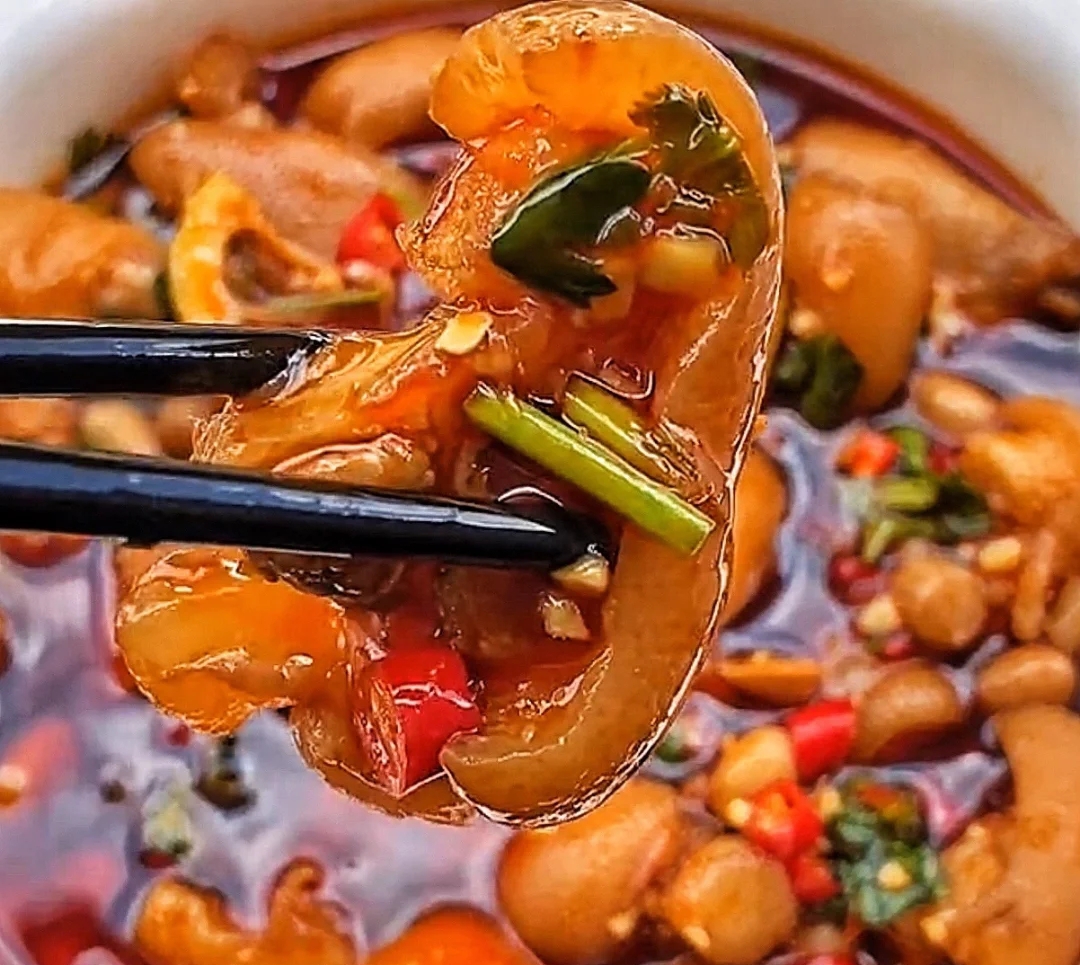 口水猪脚,麻辣爽脆!