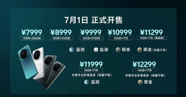 存储疯涨下 vivo加量不加价杀疯！折叠旗舰X Fold6首销：7999元起