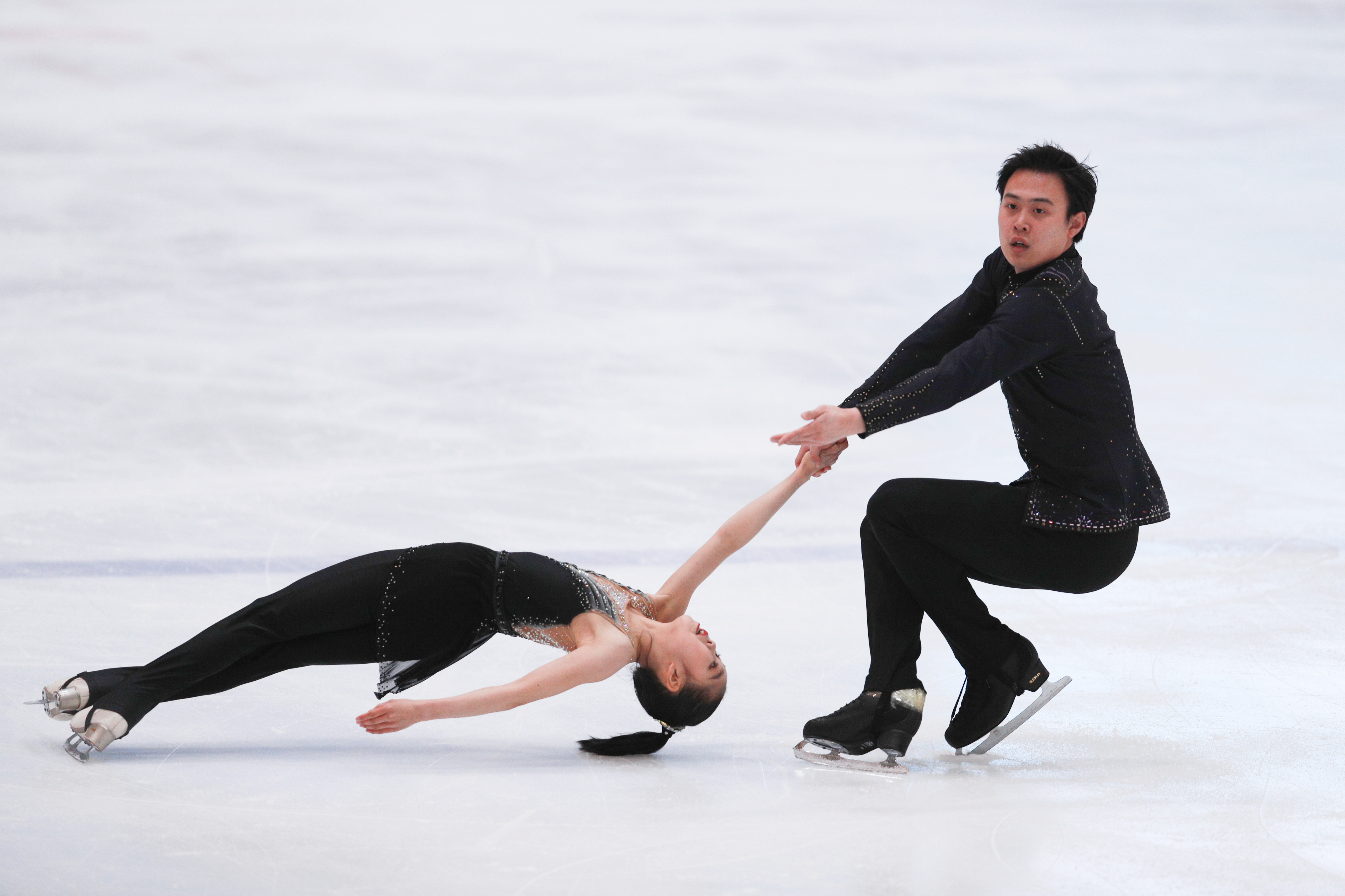 花样滑冰——全国冠军赛:双人滑短节目赛况