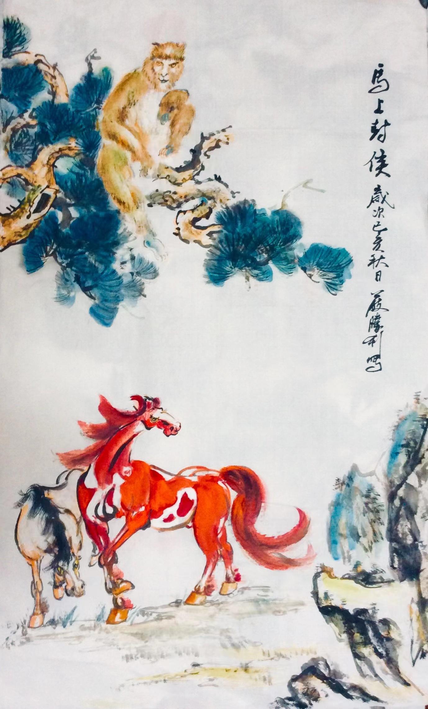 2023丹青墨彩艺术名家推荐一一严胜利