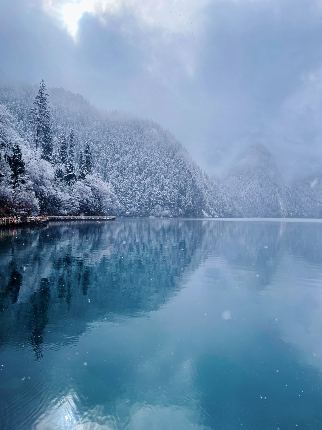 下雪天图片 实景 美景图片