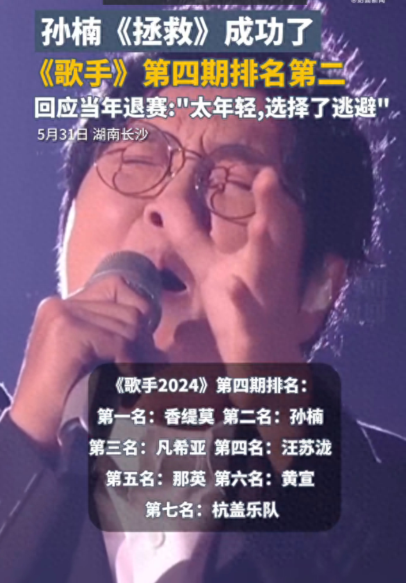 年轻气盛的代价,孙楠自曝逃避心态,天王的脆弱一面竟如此真实?