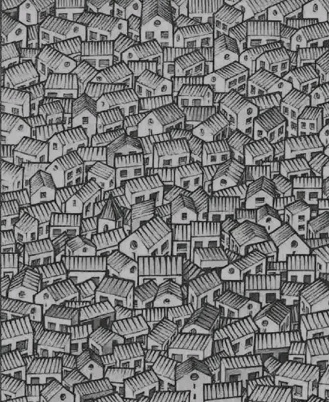 心里测试:考眼力,在图中隐藏一只兔子,您能在最短时间内把它找到吗?