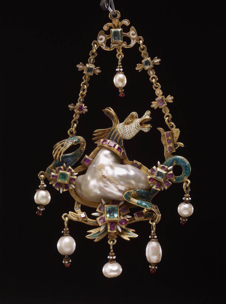 珍珠艺术的奇观-文艺复兴时期专爱奇形怪状的珍珠!