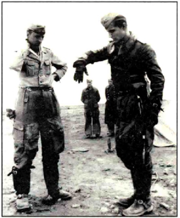 征战北非的bf109联队,与传奇的德军王牌"非洲之星"马尔塞尤