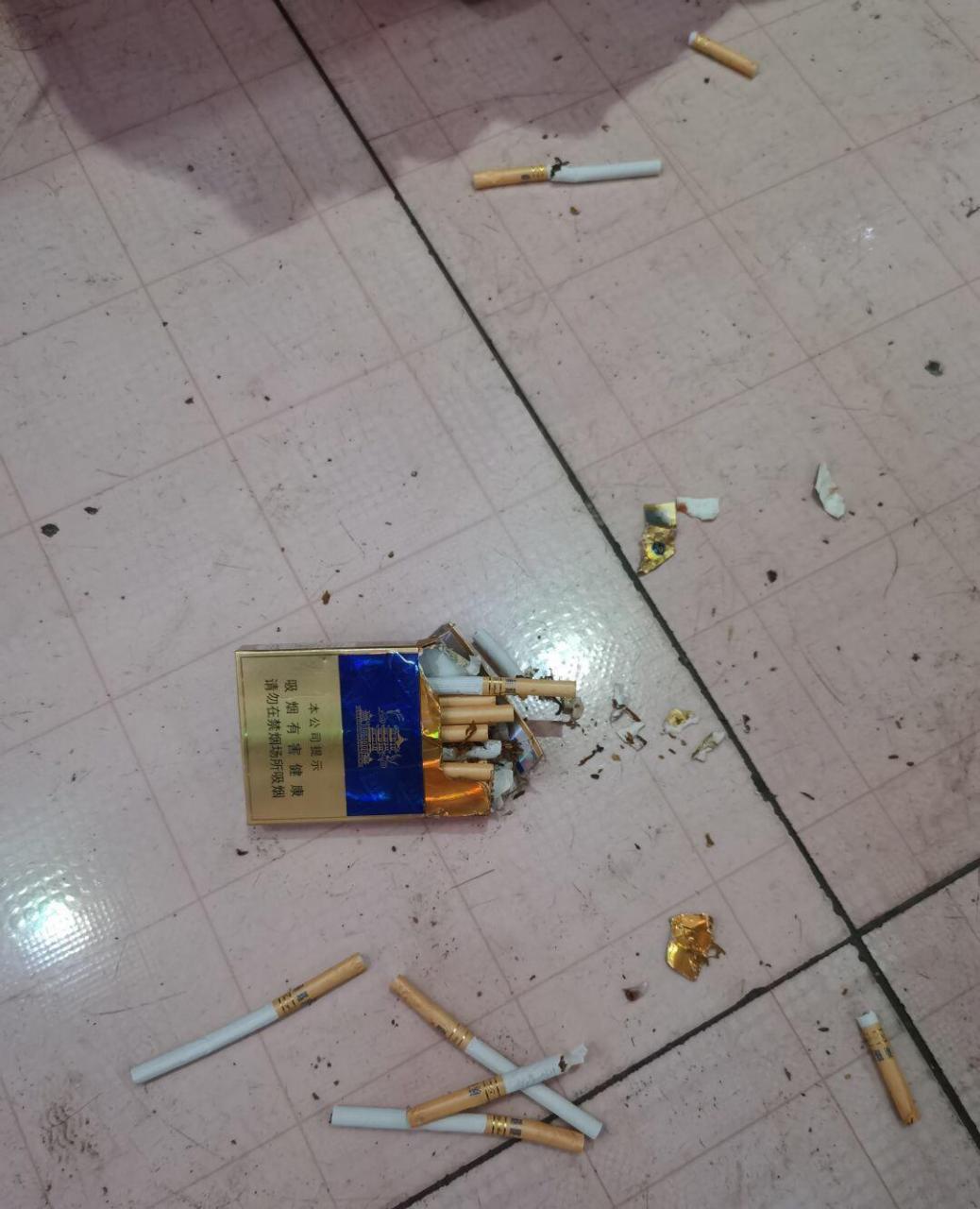 狗子不让我吸烟了,从床上摸了烟,给我撕稀碎