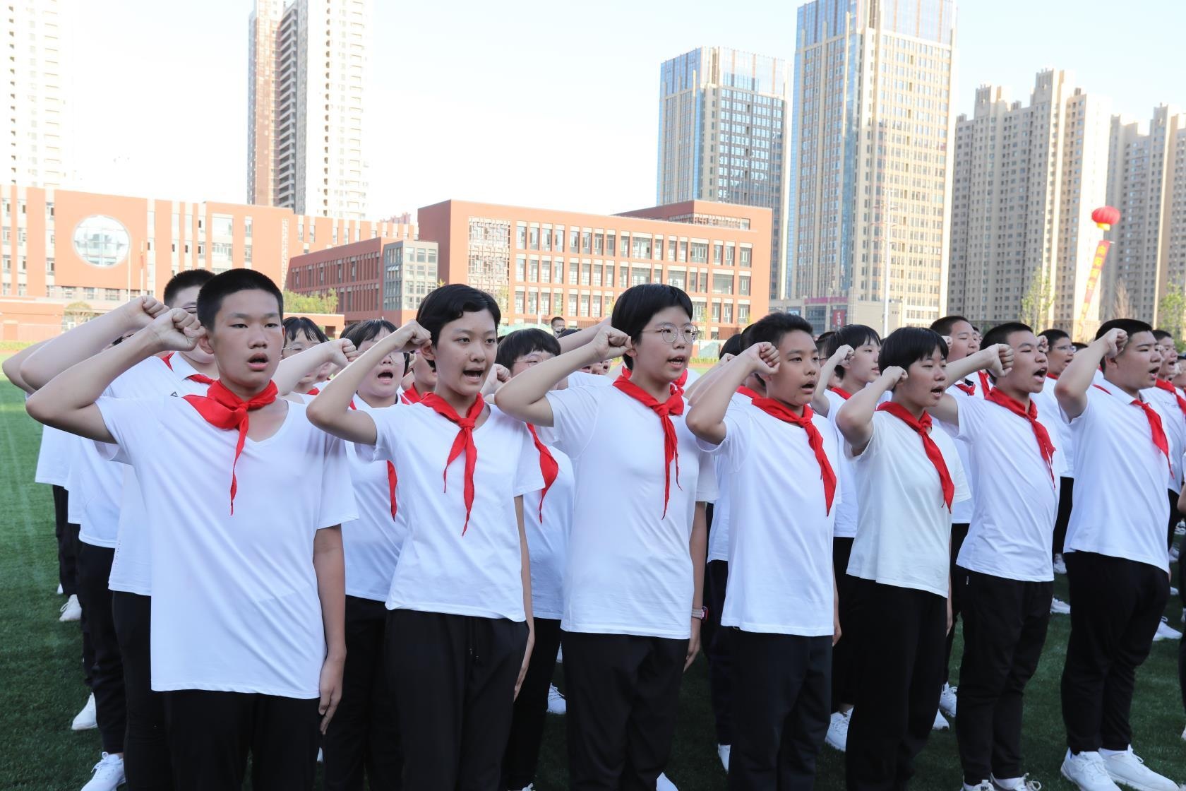 近10年来石家庄裕华区开办的唯一一所中学开学了