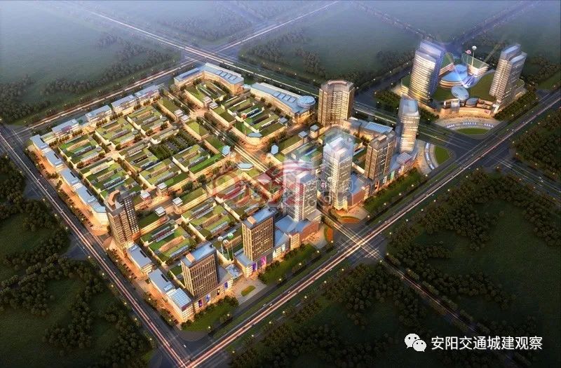 「安阳城建观察」图纸上的安阳