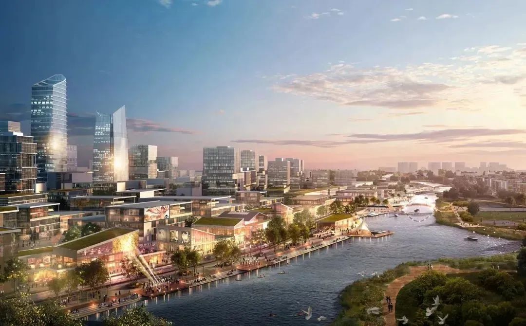 sba,aedas,aecom,perkins will,阿特金斯入围丨北虹桥中德创新走廊