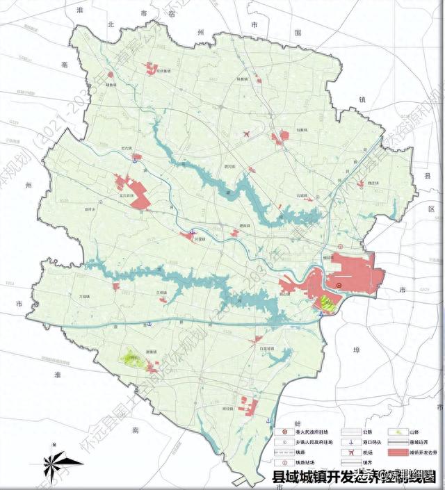 怀远县城市建设规划图图片