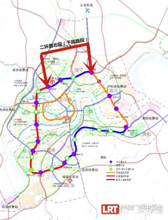 泸州轻轨规划高清图图片