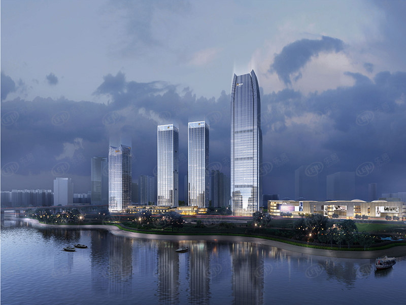 新家|万象城悦玺10月工程进度:t1,t2 屋面炮楼已完成