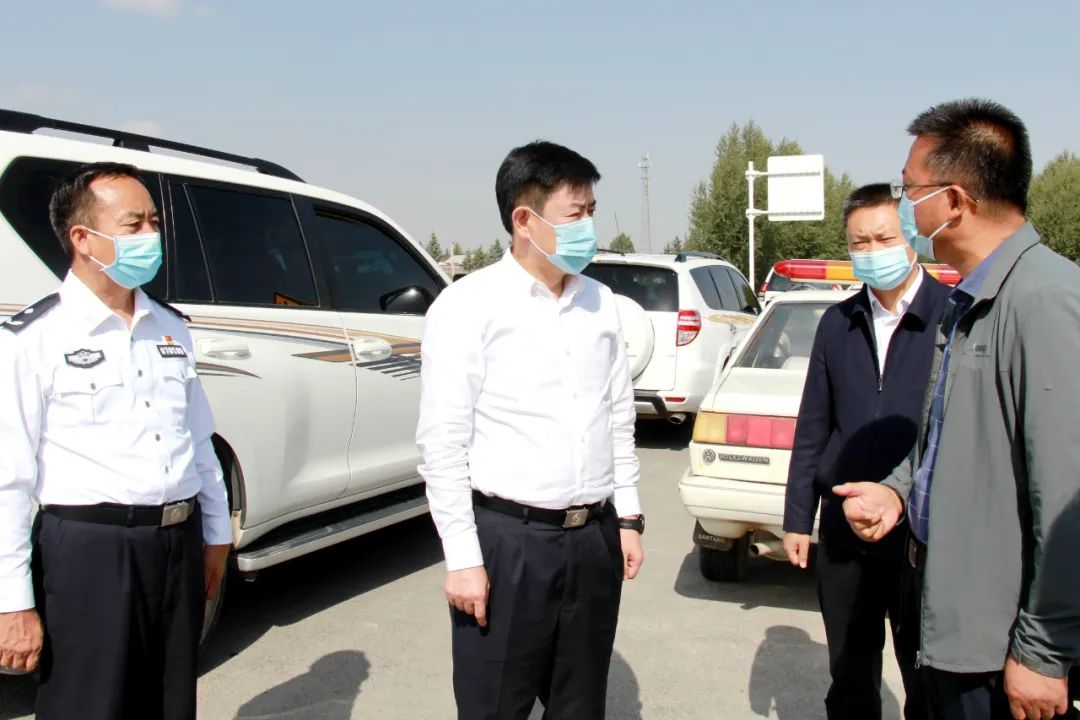 乔振华深入民乐县督导检查疫情防控工作