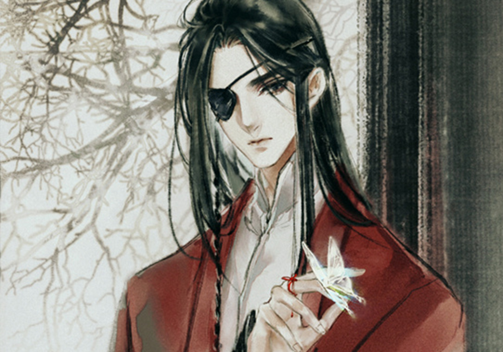 《天官赐福》花城有多精致?眼罩都那么多,不愧是妖艳太子妃!