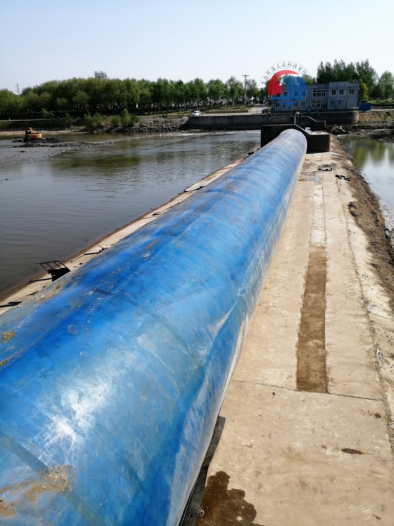 橡胶坝袋定作,橡胶坝更换全过程图解,值得收藏!