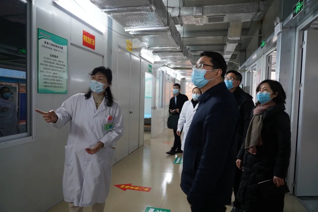 沈国章检查指导当前疫情防控工作