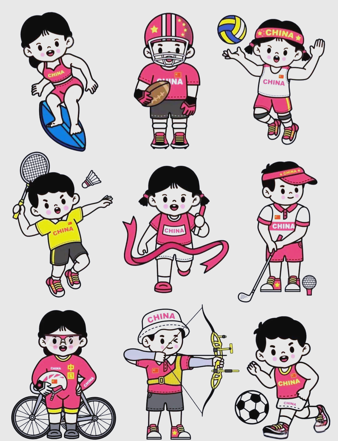 探索巴黎奥运少儿绘画的多元思路与优秀作品