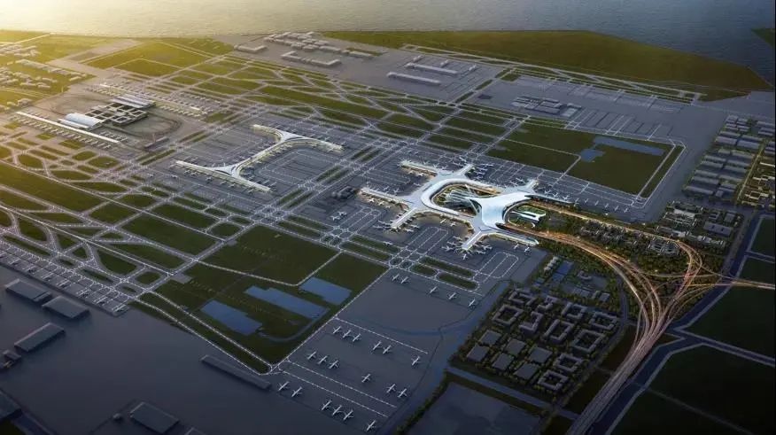 浦东机场四期扩建工程开工啦