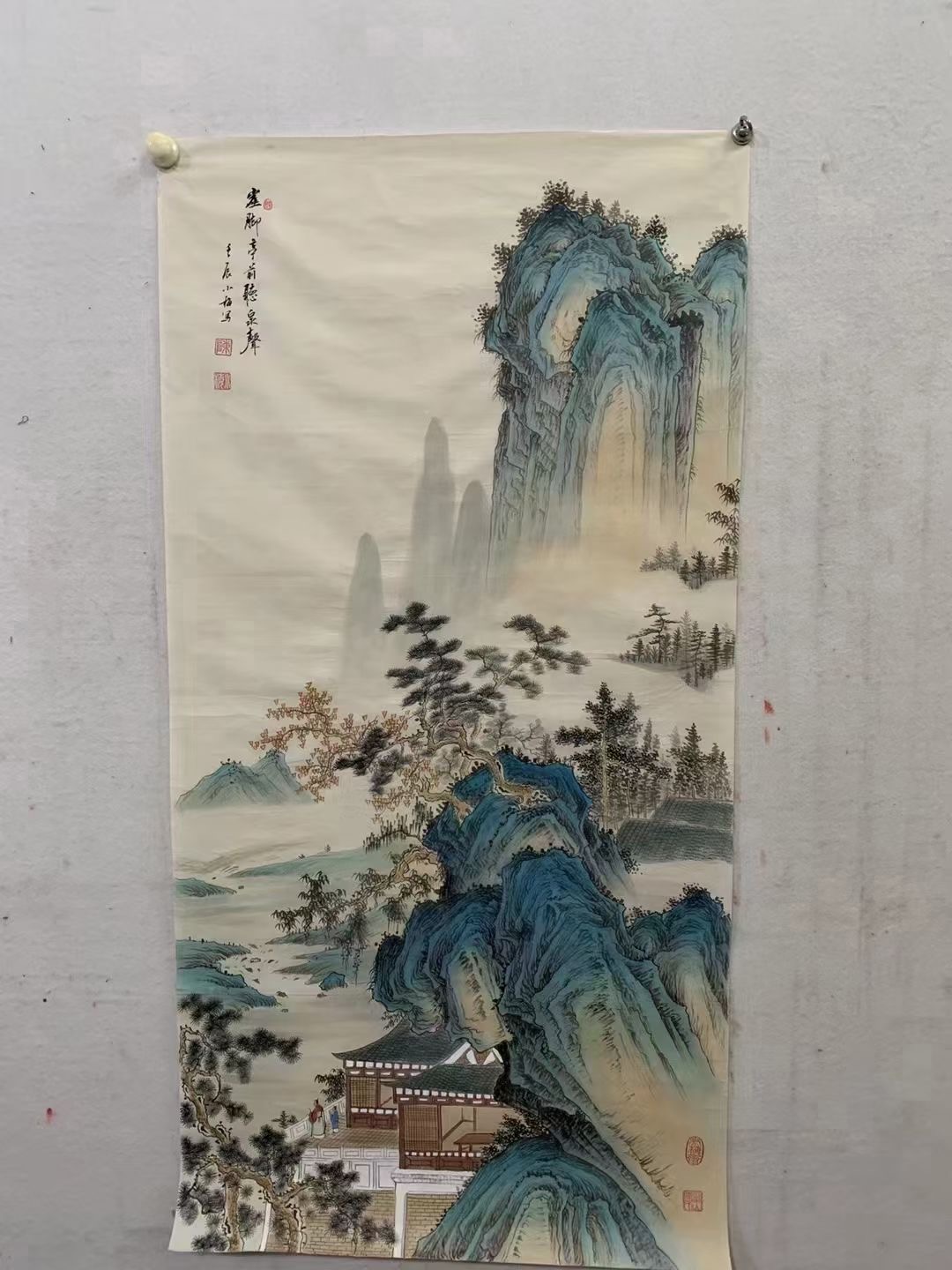 陈长智,储金融国画作品集