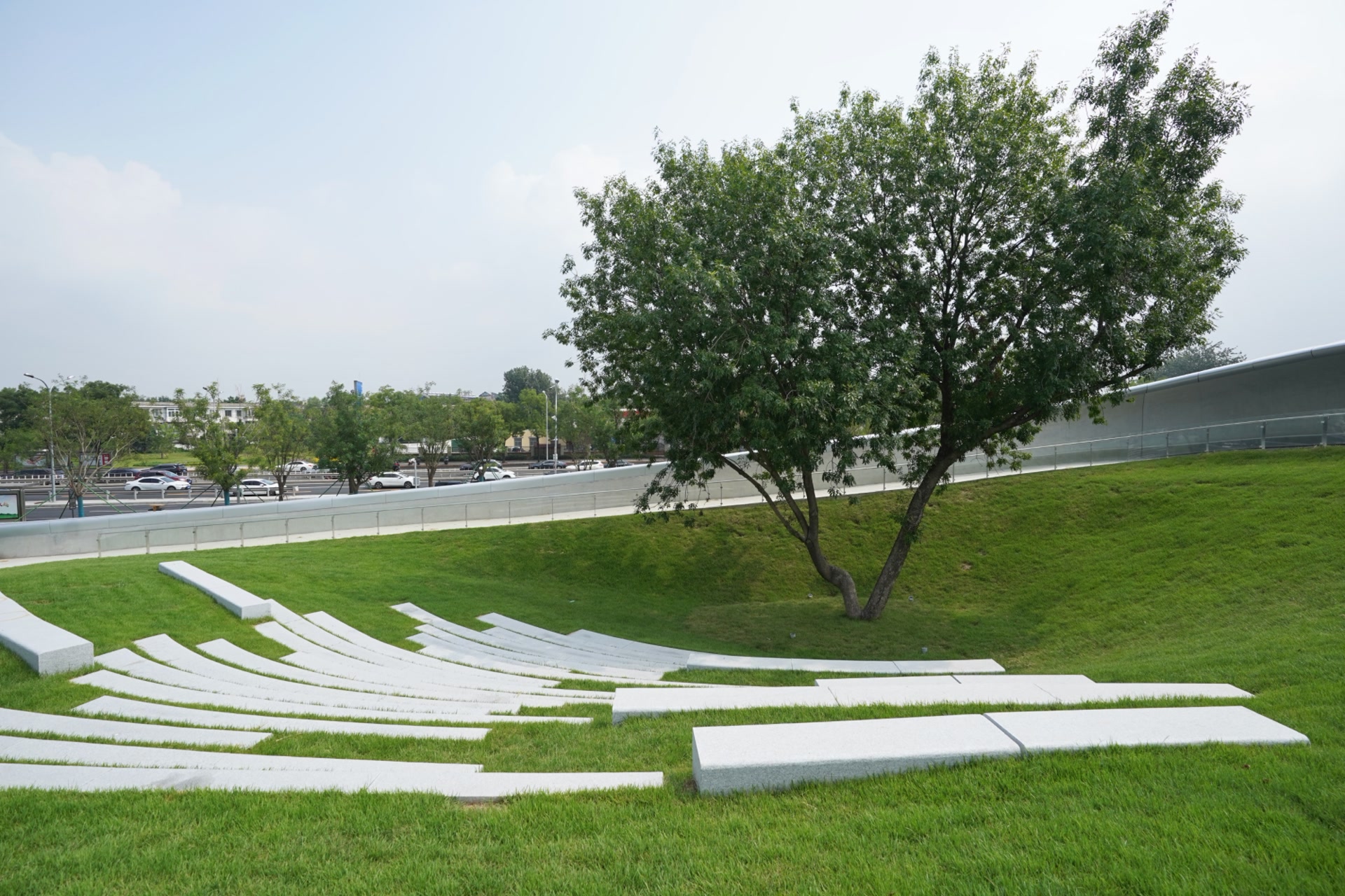 为保留一棵白蜡建一个下沉庭院,海淀亮出生态文明建设成果