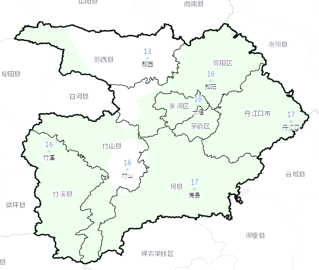十堰天气天气大全