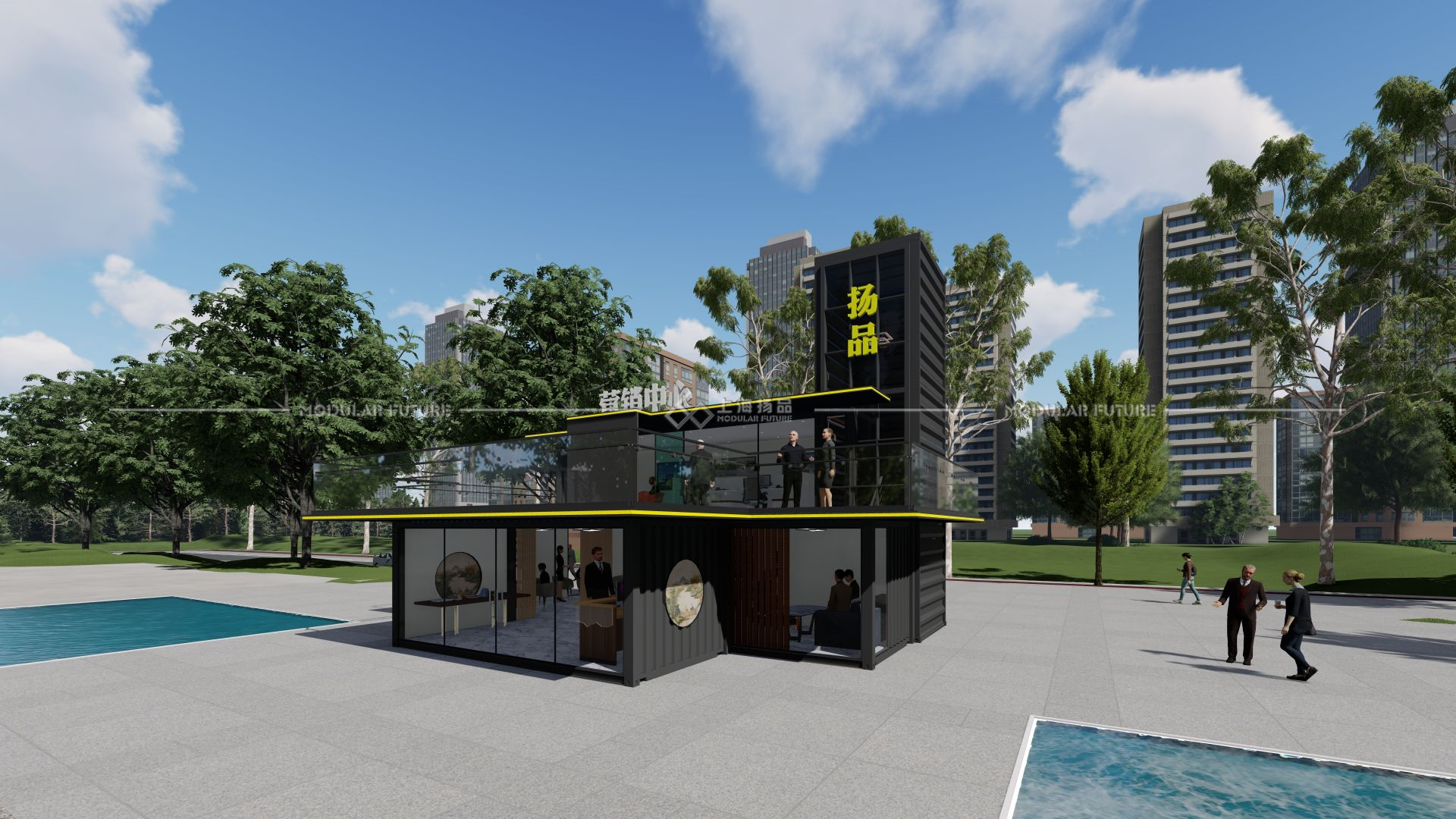 创新营销,集装箱营销中心引领地产新风潮