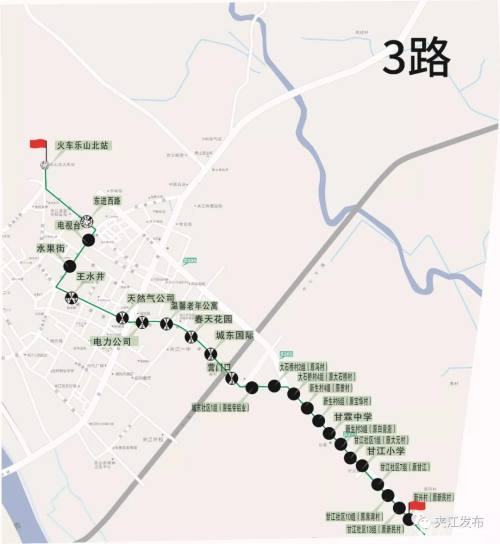 7月1日起,夹江公交线路优化调整!