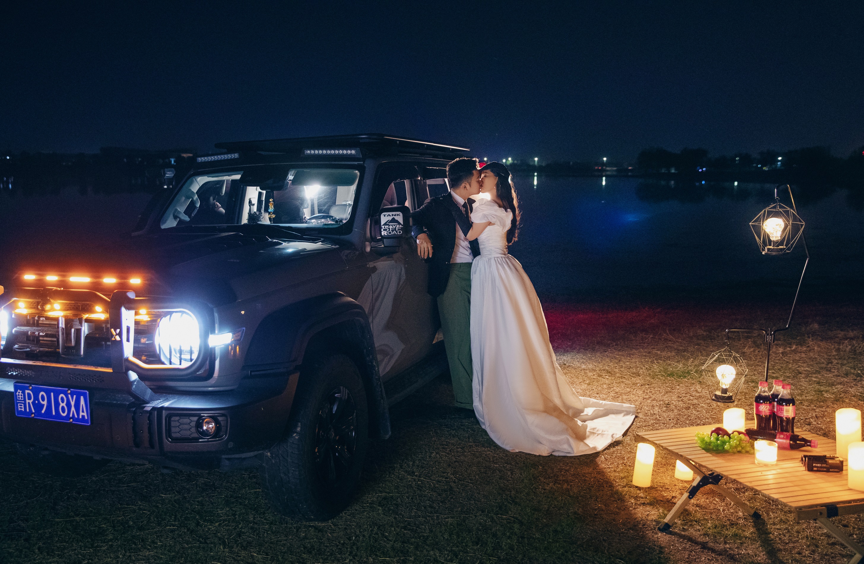 菏泽婚纱照 菏泽婚纱摄影 婚纱照风格推荐 夜景婚纱照 客片分享