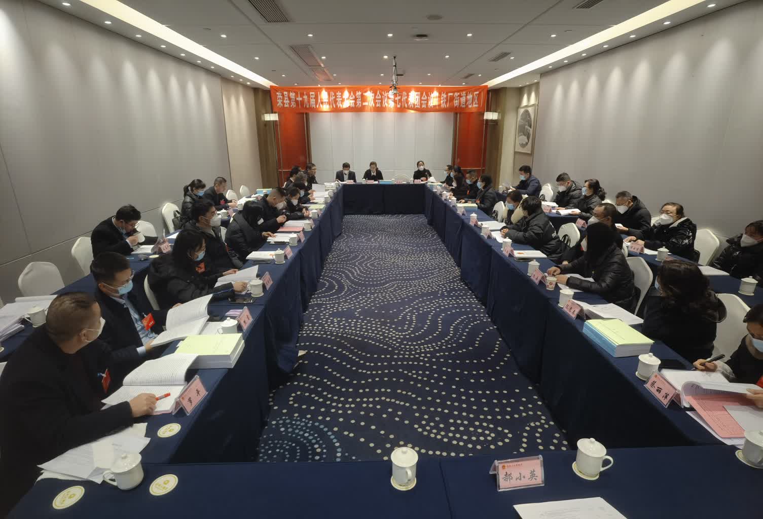 吴永红参加第十九届人民代表大会第二次会议第七代表团讨论