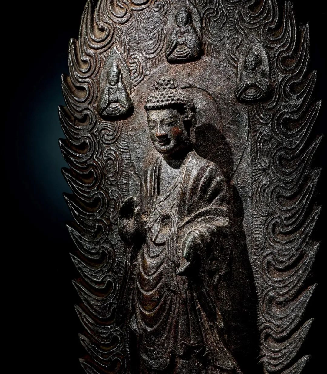 北魏景明三年铭铜弥勒佛立像