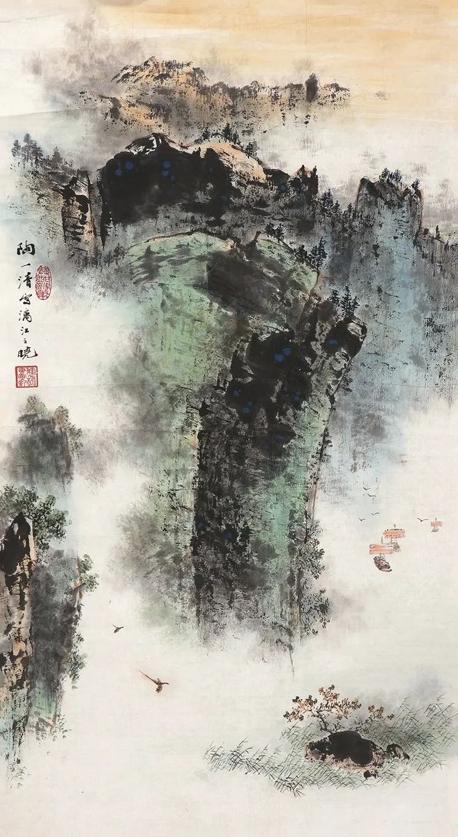 一组唯美山水画,送您夏日一抹清凉!