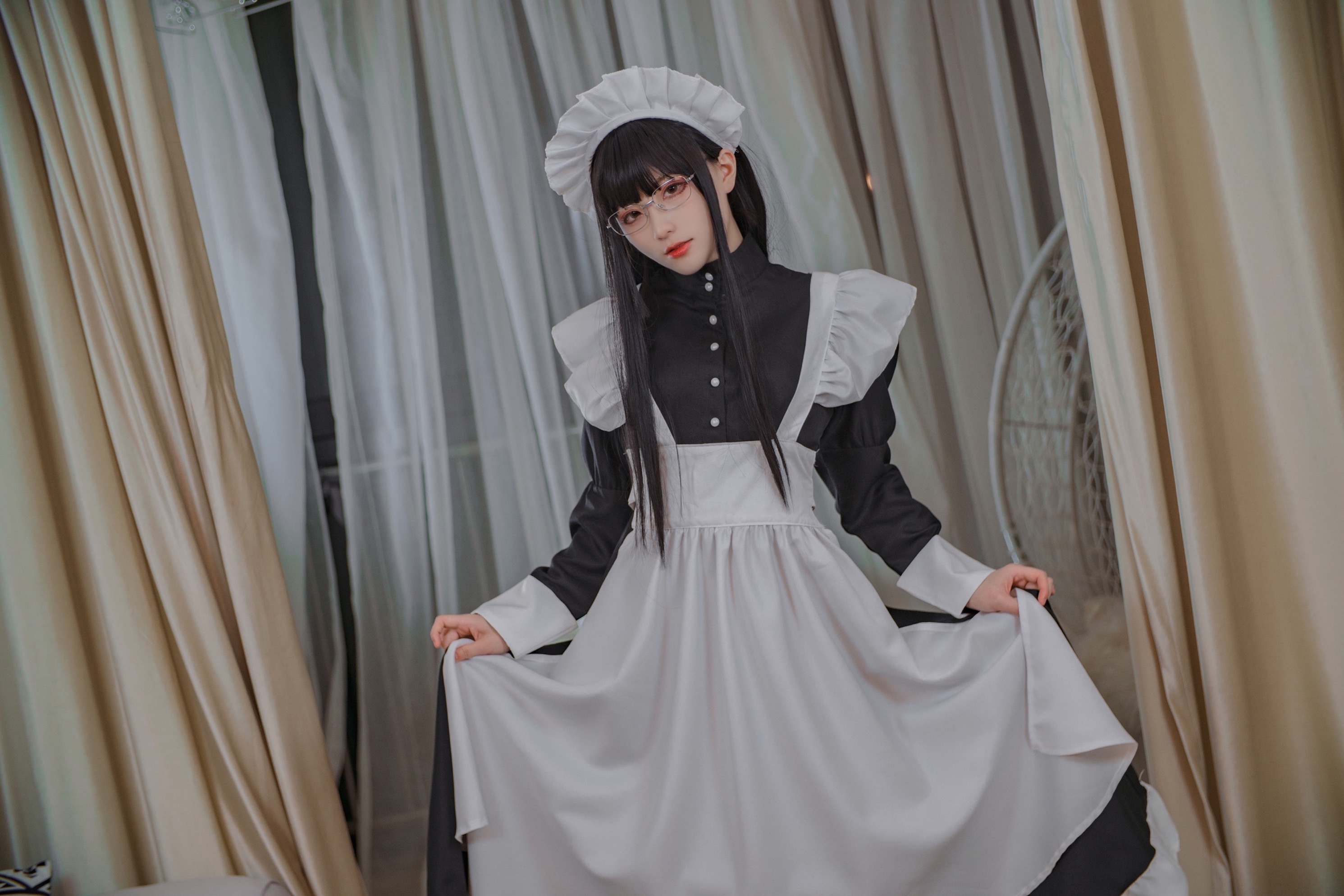 cosplay欣赏 - 传统女仆·嫌正装@起司块wii