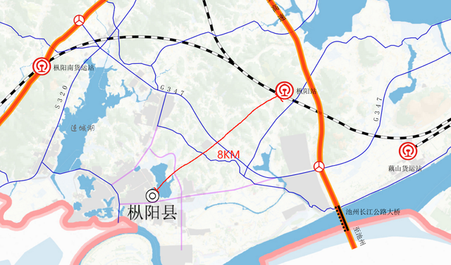 枞阳县高铁最新规划图图片