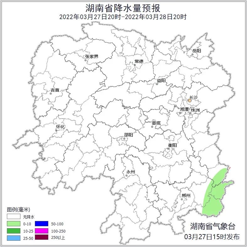 本周益阳天气晴雨相间 气温起伏较大